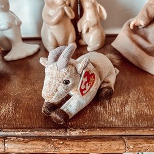 Goatee the goat Ty beanie babies